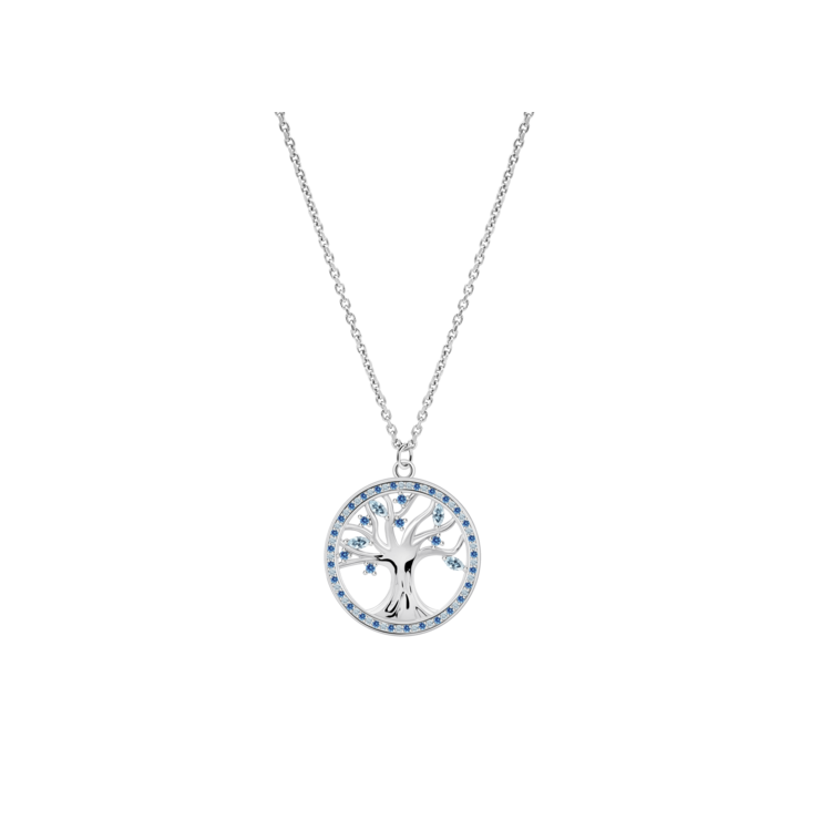 Collier Lotus Silver